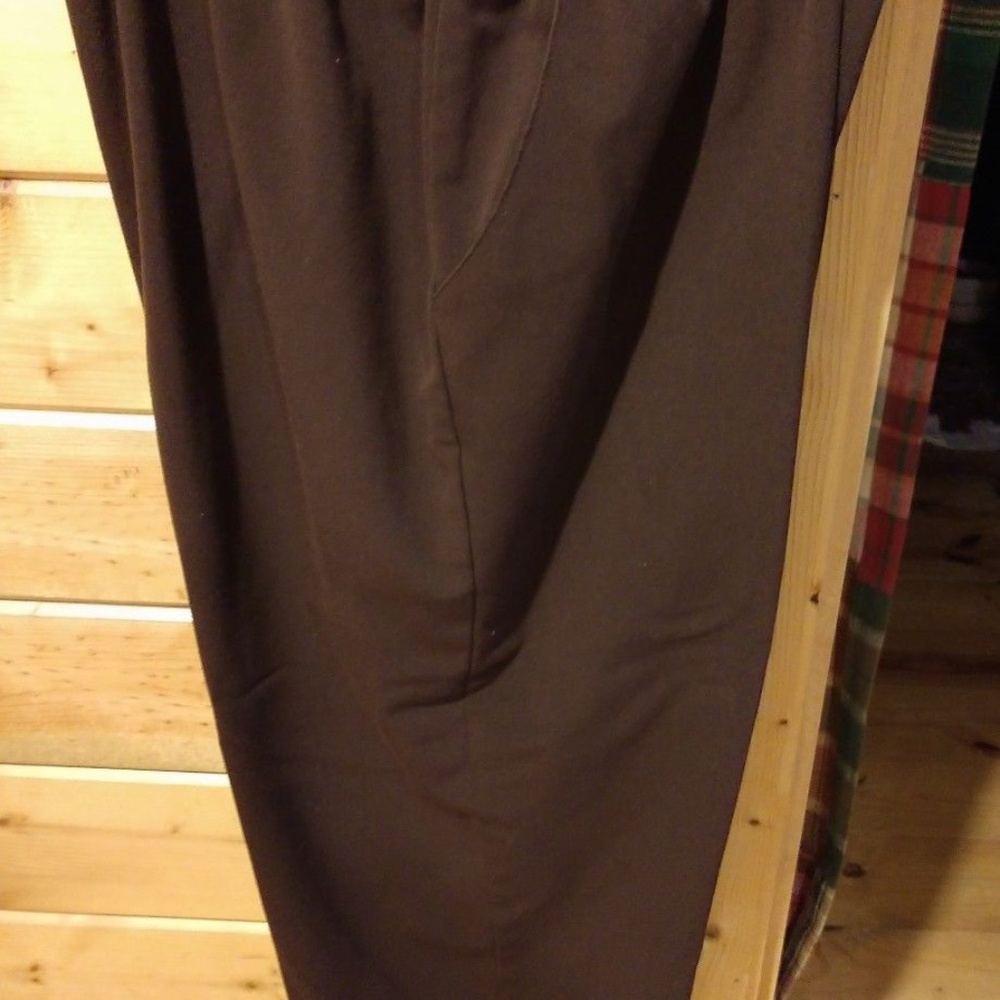 Dress Barn Elastic Pants Brown Size 16